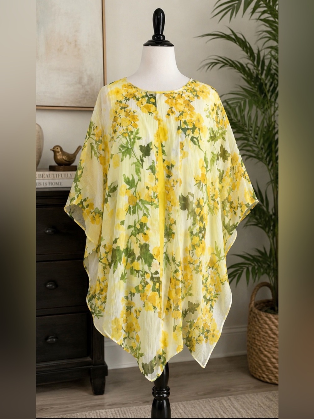 Hard to find limited edition Glamour Nights yellow scarf dress!